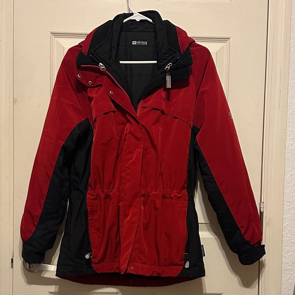 Pacific Trail Red and Black Women's Jacket